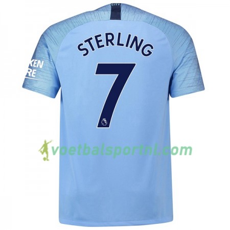 Manchester City Sterling 7 Thuis Shirt 2018-19